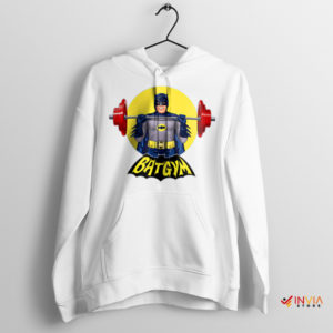 Heroic Fitness Edition The Batman White Hoodie