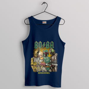 Highway to Hell Boba Fett Style Navy Tank Top