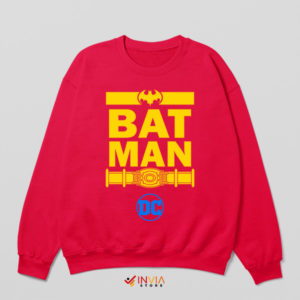 Hip-Hop On with Batman Run DMC Red Sweatshirt