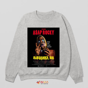 Hip-Hop Swag Asap Babushka Boi Sport Grey Sweatshirt