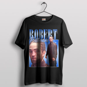 Hollywood Robert Pattinson Vintage Black T-Shirt