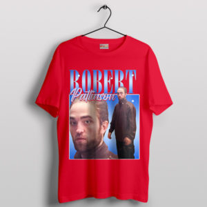 Hollywood Robert Pattinson Vintage Red T-Shirt