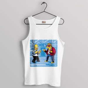 Homer Weight Loss Challenge White Tank Top