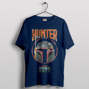 Honoring the Legendary Bounty Hunter Navy T-Shirt