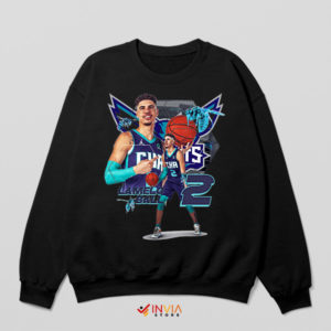 Hoops History with Lamelo Ball Black Sweatshirt