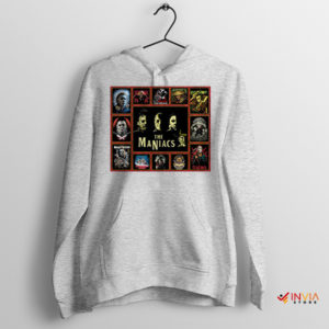 Horror Movie The Maniacs Character Lineup Sport Grey Hoodie