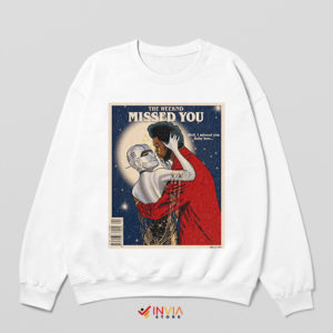 Illustrations Missed You The Weeknd White Sweatshirt