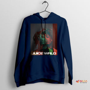 In Loving Memory of Juice WRLD Merch Navy Hoodie