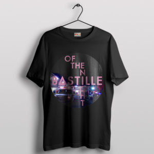 In Tune with the Night Bastille Song Black T-Shirt