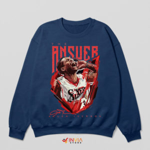 Iverson's Inked Legacy Signature Navy Sweatshirt