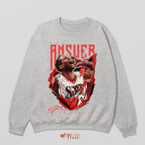 Iverson's Inked Legacy Signature Sport Grey Sweatshirt