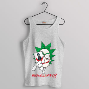 Joker and Rick Get Schwifty Sport Grey Tank Top