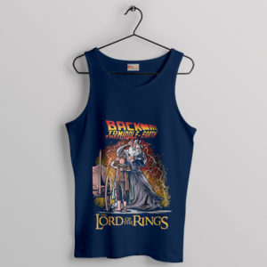 Journey Back to Middle-Earth LOTR Navy Tank Top