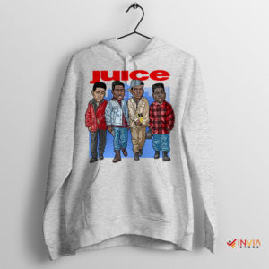 Juice 1992 Characters Film Tribute Sport Grey Hoodie