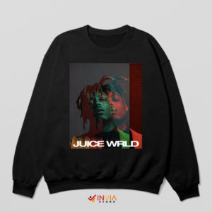 Juice WRLD Forever Premium Tribute Black Sweatshirt