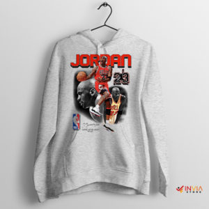 Jumpman Jive Michael Jordan's 23 Sport Grey Hoodie