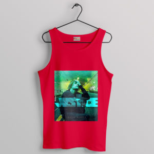 Justice Served with Bieber Album Tribute Red Tank Top