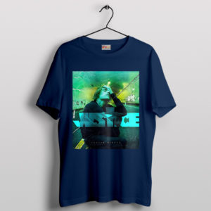 Justice for Style Justin Bieber Tribute Navy T-Shirt