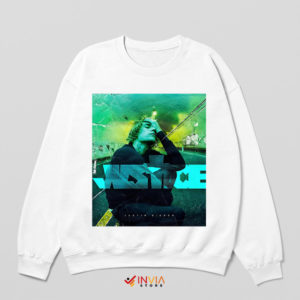 Justice for Style Justin Bieber Tribute White White T-Shirt