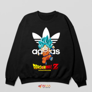 Kamehameha Kicks Goku x Adidas Black Sweatshirt