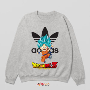 Kamehameha Kicks Goku x Adidas Sport Grey Sweatshirt