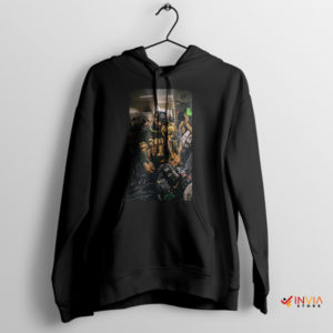 King James and the NBA Trophy Moment Black Hoodie