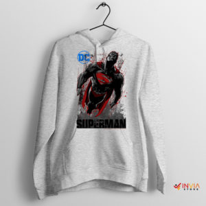 Kryptonian Protector Superman Guardian Sport Grey Hoodie