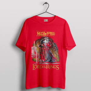 LOTR Inspired Back to Middle-Earth Red T-Shirt