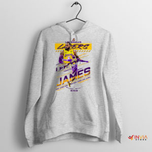 LeBron's Lakers Realm King James Sport Grey Hoodie