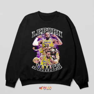 LeBron's Vintage Dynasty Tribute NBA Sweatshirt