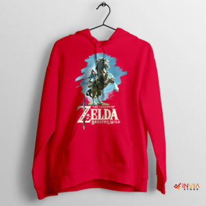 Legend of Link Breath of the Wild Red Hoodie