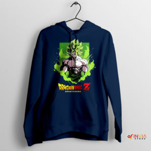 Legendary Aura Broly Super Saiyan Navy Hoodie