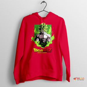 Legendary Aura Broly Super Saiyan Red Hoodie