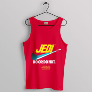 Legendary Jedi Nike Do or Do Not Red Tank Top