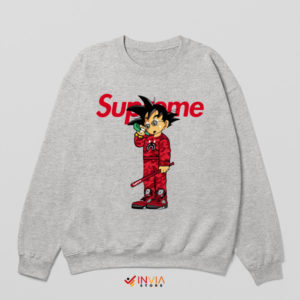 Legendary Saiyan Warrior Goku Super Sport Grey Sweatshirt