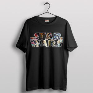 Legendary Star Wars Characters Movie T-Shirt