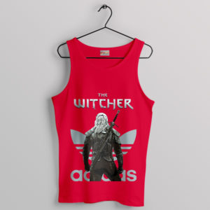 Legendary Style Geralt The Witcher Red Tank Top