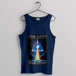 Legends Reimagined Pink Floyd Dark Side Navy Tank Top