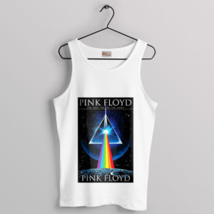 Legends Reimagined Pink Floyd Dark Side White Tank Top