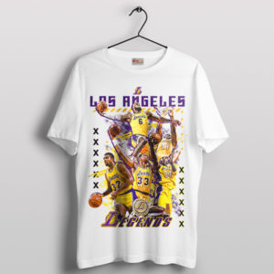 Legends of the Lakers Dynasty Tribute T-Shirt