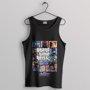 Level Up with Grand Time Heist Avengers Tank Top