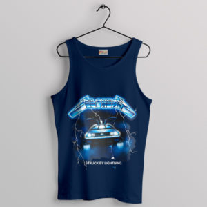 Lightning Thrust Delorean x Metallica Tank Top