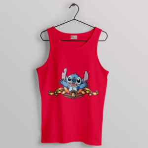 Lion Stitch The King of Movie MGM Red Tank Top