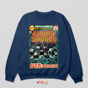 Liquid Realm Wu-Tang x GZA Tribute Navy Sweatshirt