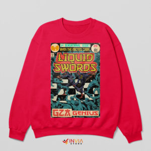 Liquid Realm Wu-Tang x GZA Tribute Red Sweatshirt