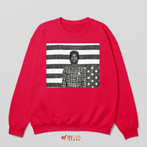 Long Live ASAP Rocky Flag USA Red Sweatshirt