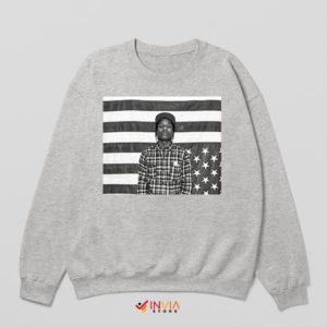 Long Live ASAP Rocky Flag USA Sport Grey Sweatshirt