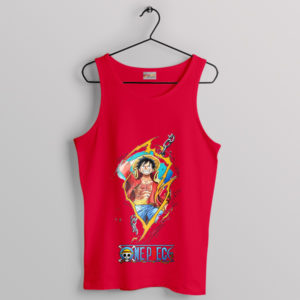 Luffy Treasure of the Grand Line Red Tank Top