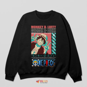 Luffy's Way of Peace Hand Sign Sweatshirt