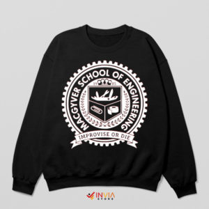 MacGyver's Innovators Academy School Black Sweatshirt